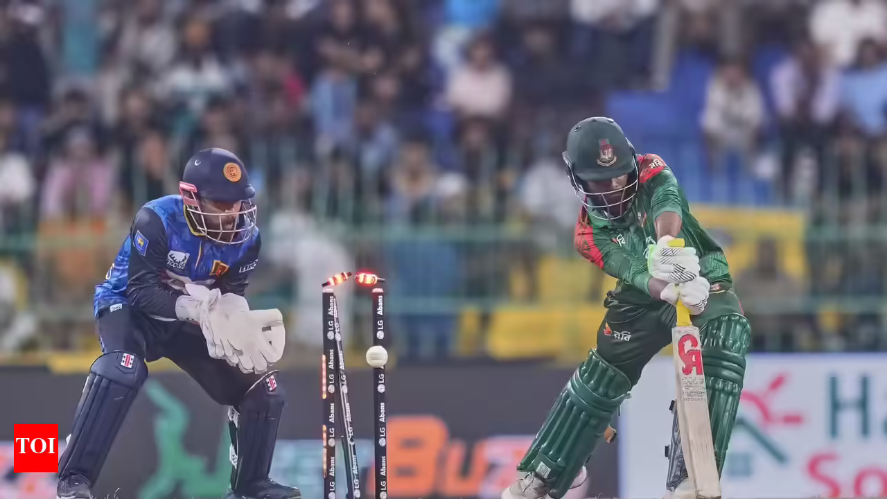 Bangladesh Collapse Hands Sri Lanka 77-Run Win in First ODI